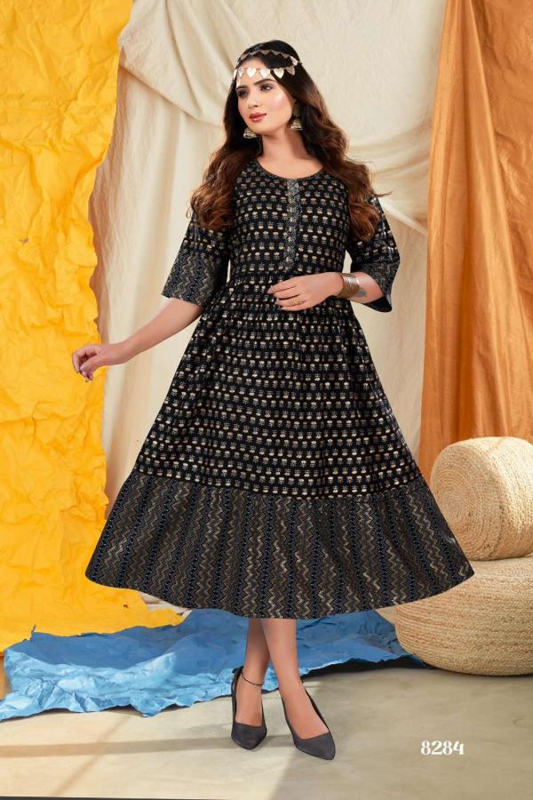 Trendy Paakhi Heavy Rayon designer Anarkali Kurti Collection